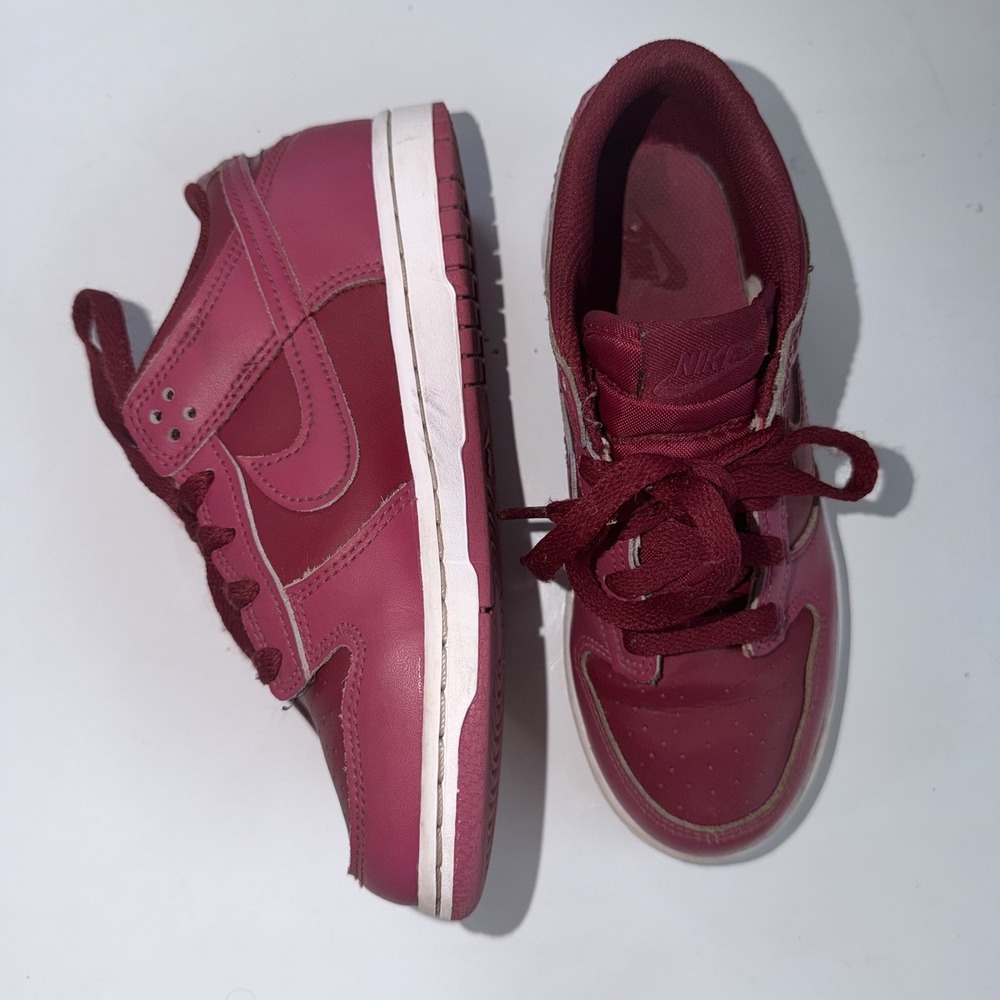Nike |  Kids FB9108-602 Dunk Low Sneakers  Size 2Y Color Sweet Beet